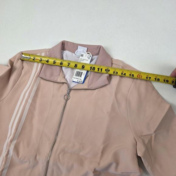 TLRD Track Top Jacket Mens Large Ashpea Pink Beige Full Zip Striped EC0927 New - Picture 7 of 11